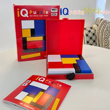 88 Problemas IQ Dėlionės Blokai Loginis Protas Žaidimas Pažinimo Įgūdžius Smegenų Mokymo Žaidimas Valdyba Švietimo Žaislai Vaikams, Vaikai