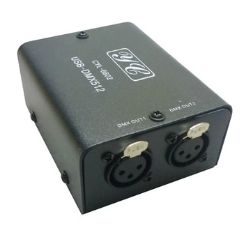 1Set USB DMX DMX512 LED Žibintai, DMX Scenos Apšvietimo Reguliatorius Apšvietimo Reguliatorius ABS