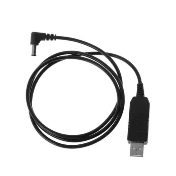 Nešiojamas USB Įkroviklio Kabelį baofeng UV-5R BF-F8HP Plius Walkie-Talkie Radijas