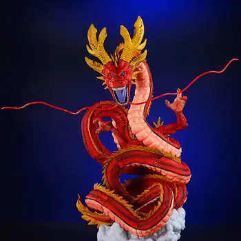 30cm Dragon Ball Z Raudona Shenron Pav Shinryu Ichiban Kuji Super Herojus Shenron Statulėlės Pvc Žaislai Modelis Statula Ornamentu Kalėdų Dovana