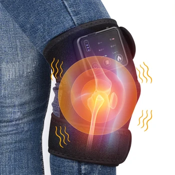 Elektros Šildymo Kelio Trinkelėmis Vibracijos Karšto Suspausti Massager USB Įkrovimą, sąnarių Sustingimas Ir nuskausminimo Unisex Sumažinti Nuovargio