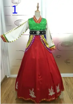 Korėjos Tradtional Hanbok Suknelė Šokių Korėjos Nacionalinio Etapo Suknelė Moteris