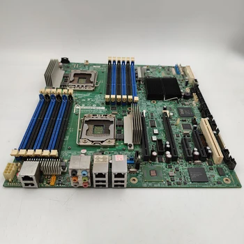 Serverio pagrindinė Plokštė Intel S5520SC 1366 X55 56CPU Visiškai Išbandyta Geros Kokybės