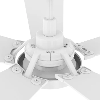 SMAAIR 52 Colių Smart Ventiliatorius su Šviesos, Veikia su Remote Control/Alexa/ 